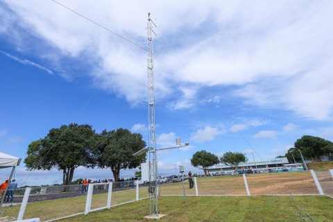 Manaus amplia rede de monitoramento climático com nova estação meteorológica no Distrito Industrial 2
