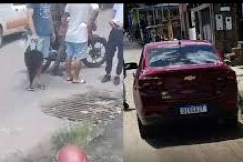 Cabo da PM é baleado e tem moto roubada durante assalto na zona Norte de Manaus