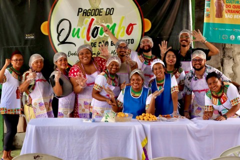 Roda de Samba encerra 2º corredor cultural do Quilombo Urbano de São Benedito neste sábado